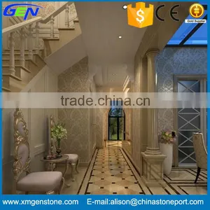 Top Quality Cheaper Polished Giallo Atlantide Flooring Marble Tile thumbnail-1