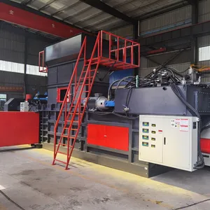 160T Heavy Duty Hard Plastic Waste Carpet Recycling Compactor Machine thumbnail-5