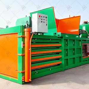 Cardboard Box Baler Machine Corrugated Balencer for Plastic Waste Cardboard Recycling thumbnail-2