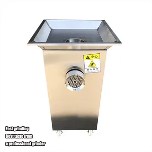 QDMECH Vollstahl 304 RL023 Fleischwolf Gewerbliche Elektromaschine zum Hacken von Fleisch mit einfacher Reinigungsgestaltung für Metzgerei und Hotel thumbnail-1