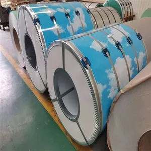 High Quality Ral Color GI GL Coil Pre-Painted Galvanized Steel Coils PPGI PPGL Coil for Roofing thumbnail-3