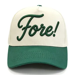 Structured Baseball Caps Custom Logo Baseball Cap Embroidery Slogan Baseball Hats thumbnail-4