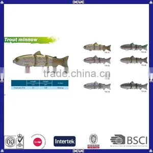 ABS Fishing Baits Multi-Jointed Slither Minnow thumbnail-1
