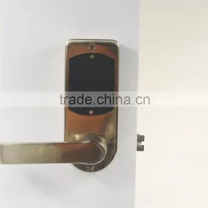 OSPON Touchscreen Digital Latch Bolt Door Lock,silver Color,antique Bronze thumbnail-2