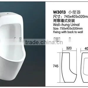 Bathroom Ceramics Wall Mount Urinal thumbnail-4