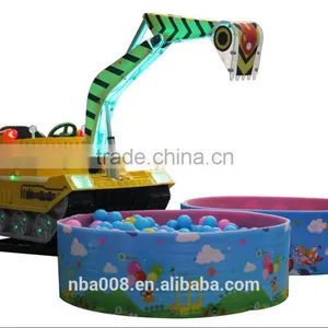 QH-E007 NEW Product Amusement Park Rides Excavator Toy for Sale thumbnail-1