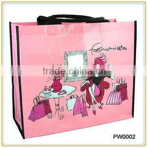 Recycled PP Woven Shopping Bag thumbnail-2