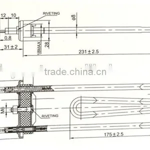 3000W 200V Iron and Quartz Tubes thumbnail-2