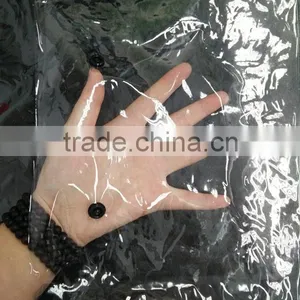 Qingdao JTD Wholesale Clear PVC Plastic Packaging Bag With Snap Button Supplier's Choice thumbnail-4