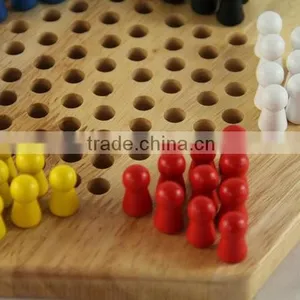 Wooden Chinese Checkers,wooden Chess Board Game,chess Set Educational Toy thumbnail-2