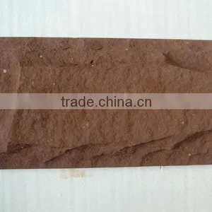 Red Sandstone Mushroom Wall Tile thumbnail-1