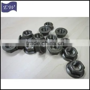 1/4"-20 UNC Flange Nuts ,plain on Stock thumbnail-1