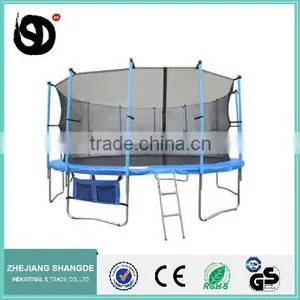 16 Trampoline Exercise Equipment Padding Trampoline Jumping Mat With Enclosure thumbnail-5