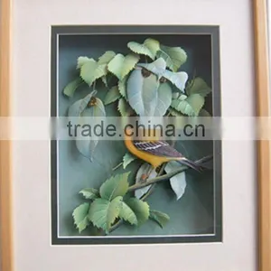 Framed Paper Sculpture at a Novelty Paper Artwork thumbnail-1