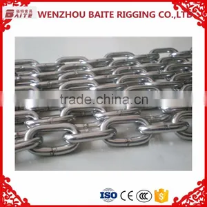 DIN 763 STAINLESS STEEL LINK CHAIN 4mm-15mm thumbnail-1