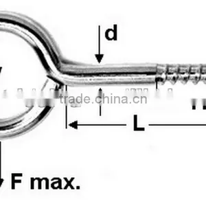Steel Electric Galvanized Swing Wood Screw Hook in Rigging Hardware Manufacturer thumbnail-2