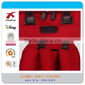 XF B-037 School Backpack Trolley Red Backpack thumbnail-3