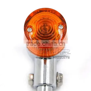 BJ-SL-061Performance Ultra Bright Universal E-Mark Aluminum Chrome Housing LED Motorcycle Signal Light thumbnail-2