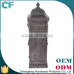 Aluminum Mailbox With Lion Statue Letterbox thumbnail-4