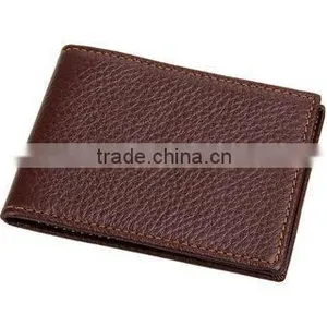 Men's Card Case Genuine Leather Brown Driver License Holder thumbnail-2
