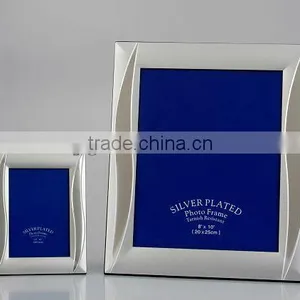 Fashion MDF and Black Velvent Back and Stand Aluminum Photo Frame thumbnail-1