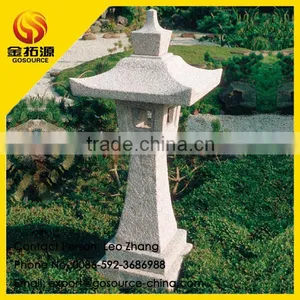 Japanese Garden Stone Pagoda Lantern thumbnail-1
