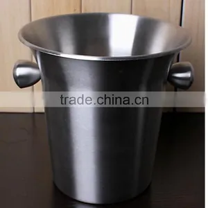 Promotional Gift Stainless Steel Double Wall Bar Champagne Wine Bucket thumbnail-5
