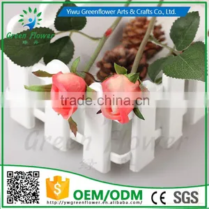 Greenflower 2016 Wholesale Handscrafts Real Touch Latex PU China Artificial Flowers Mini Rose for Wedding Decoration Occation thumbnail-1