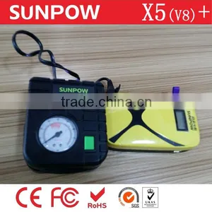 Sunpow Oem 8000mah Mini Jump Starter With Air Compressor thumbnail-1