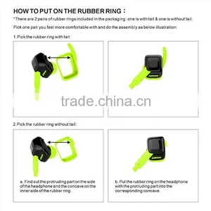 Bluetooth Headphones, Sports Mini Lightweight Stereo Noise Cancelling Wireless Bluetooth Earphones thumbnail-6