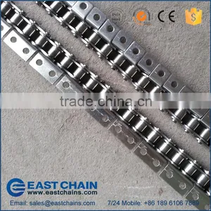 304 Stainless Steel Roller Chain 80SS With WK2 Attachments thumbnail-6