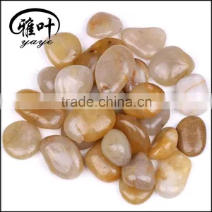 China Factory Price Cobble Stones/Decorative Quartz Stone for Pavement thumbnail-2