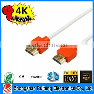 Ultra Slim M/M HDMI to HDMI Cable 2.0 (HDTV 2160P 1.8M) With CE ROHS Certificates for PS4 SET-UP BOX thumbnail-6