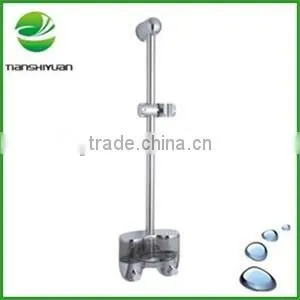 Stainless Steel Shower Support Bar With Soap Dispenser Shower Head Sliding Bar thumbnail-1