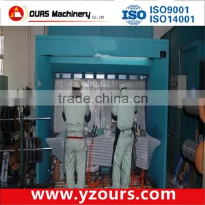 Professional Furniture Water Curtain Spray Booth for Metal Pieces thumbnail-1