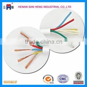 Low Voltage RVV H05VV-F 4*1.5mm2 Zhengzhou Electrical Flexible Cable thumbnail-1