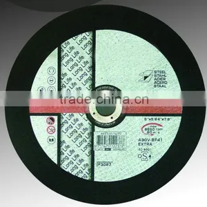 9inch 230X3X22.2mm DEPRESSED Cutting Disc for Metal/steel thumbnail-4