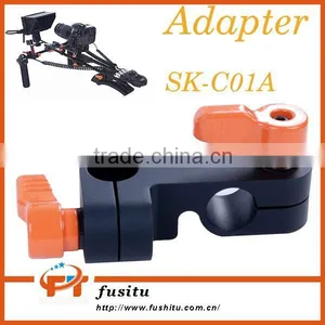 Sevenoak SK-C01A Aluminum Alloy Connection Adapter For DSLR 15mm Rods Rig Support System Follow Focus Stabilization thumbnail-1
