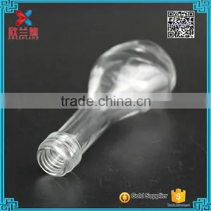 Customer Made Decorative Glass Small Wine Bottle/clear Liquor Bottle 25ml thumbnail-3