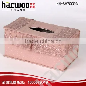 Top Grade Lace Tissue Box for Sale thumbnail-1