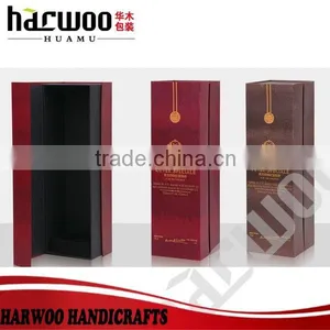 Hinged Paper Wine Gift Box for Sale thumbnail-5