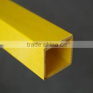 Fiberglass Pultrusion Process Structural Square Tube, Fiberglass Standard Structural Profiles thumbnail-1