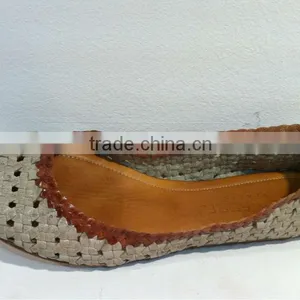 HAND WOVEN LEATHER SHOE UPPERS thumbnail-2