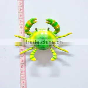 3 Inch Pearl Powder Plastic Magnetic Crab, Wholesale Souvenirs thumbnail-4