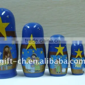 Wooden Nesting Doll/Matryoshka Doll,/Babushka Doll thumbnail-1