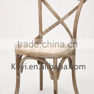 Antique Style Coffee Room Use Wooden Dining Set/Wood Coffee Table and Chair(CH-532-OAk,DT-1087-OAK) thumbnail-2