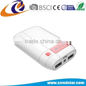 Gift Model Real Capacity Exide Battery Portable Power Bank 6600mah With LED Light thumbnail-6