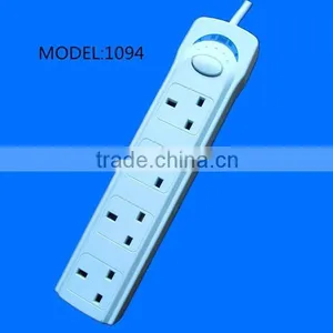 UK Electrical 3 Way Socket Power Socket With Swithches thumbnail-3