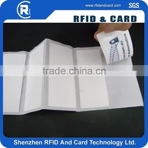 UHF Long Range Destructive RFID Windshield Tag Label for Car Window thumbnail-1