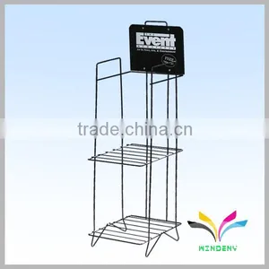 Out Door Stand Metal Newspaper Stand With Wheels thumbnail-1